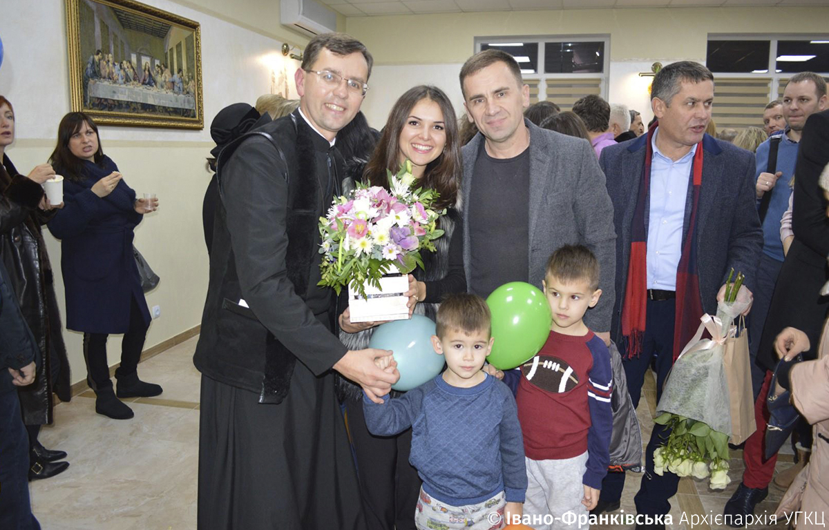 Світлана Весна з о. Йосафатом Бойком, ВС